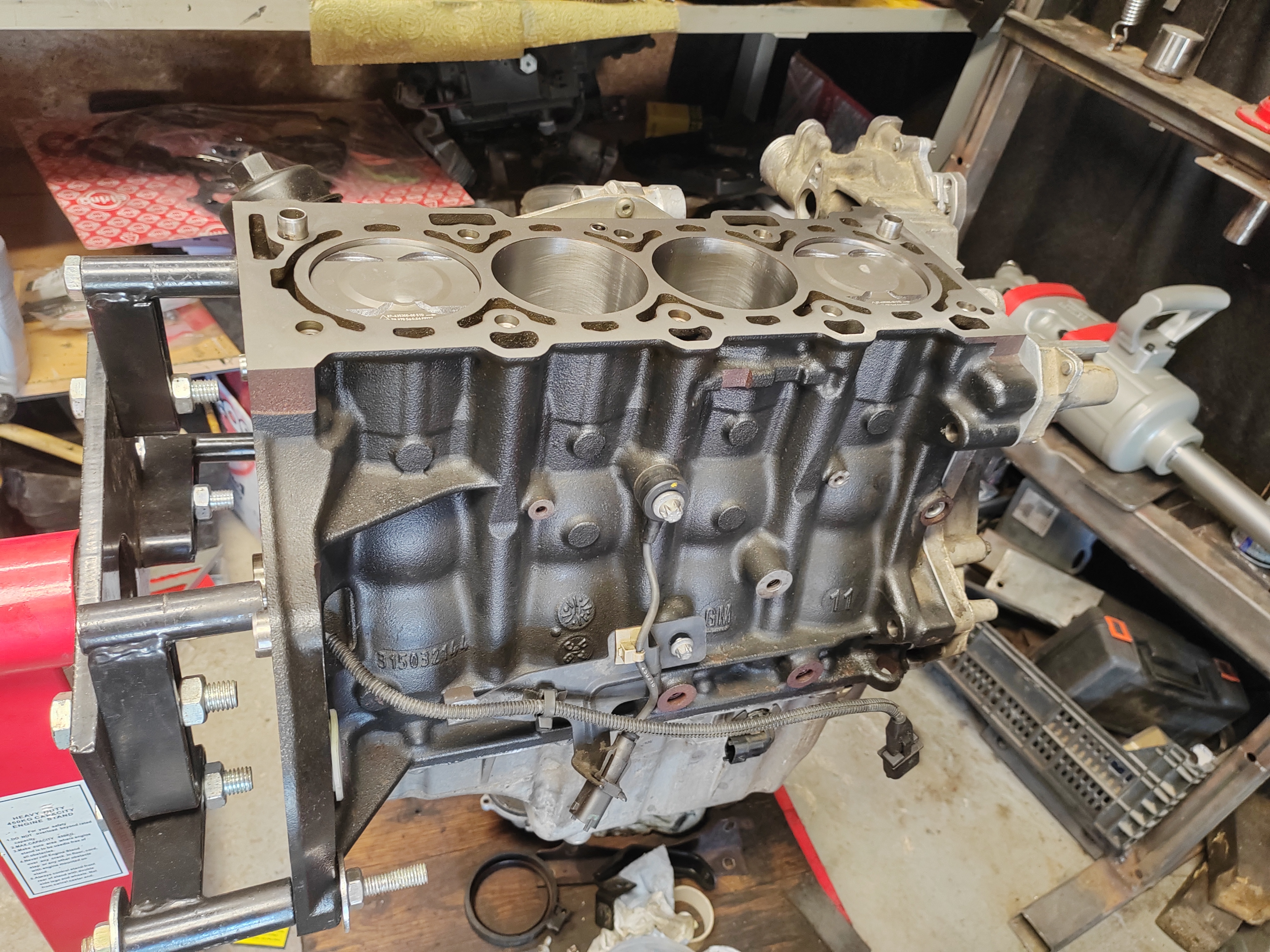 Opel A16XER – motorjavítás – kép 7